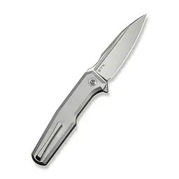 Ніж складаний туристичний Weknife Dressytak (8.6 см) Bohler M390 / Titanium сірий - мініатюра 2