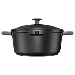 Каструля IQ Be Creative алюмінієва з кришкою 20 см 2.4 л (IQ-2047-20) - мініатюра 2