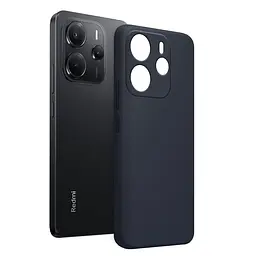 Чохол MAKE Xiaomi Redmi Note 14 4G Silicone Black - мініатюра 4