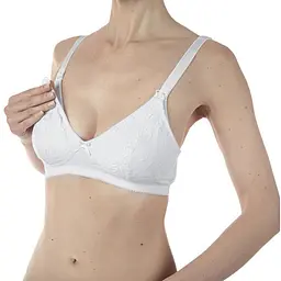 Бюстгальтер для годування Chicco White бавовна 95С (21162.00.61) - мініатюра 3