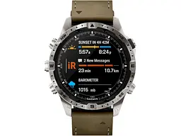 Смарт-годинник Garmin MARQ (Gen 2) Adventurer - Damascus Steel Edition (010-03393-30/31) - мініатюра 8