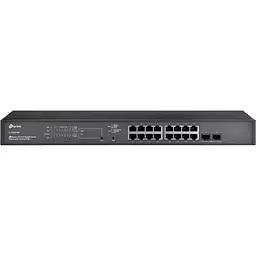 Комутатор TP-Link 18-портовий гігабітний розумний комутатор JetStrea m із 16-портовою підтримкою PoE+ TL-SG2218P (TL-SG2218P) - мініатюра 2