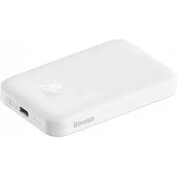 Зовнішній акумулятор Baseus MagSafe 6000mAh 20W (PPCX020002) білий - мініатюра 3