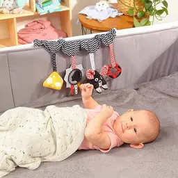Ковдра BabyOno в'язана бамбукова 75х100 см кремова (1479/01) - мініатюра 3
