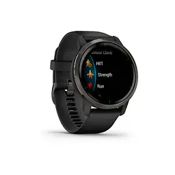 Смарт-годинник Garmin Venu 2 Slate Stainless Steel Bezel with Black Case and Silicone Band (010-02430-11/01) - мініатюра 4