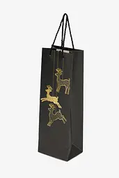 Пакет Новорічний паперовий Олені 2639 Різнокольоровий shop (2000990863157)