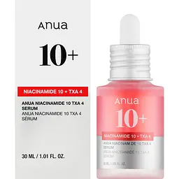 Сироватка для обличчя Anua Niacinamide 10% + TXA 4% + Arbutin 2% Dark Spot Correcting Serum проти пігментації 30 мл