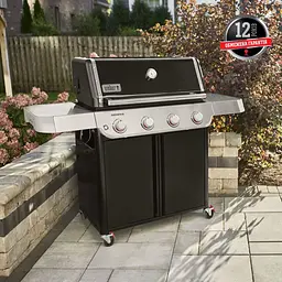 Гриль газовий Weber Genesis E-415 чорний (1500612) - мініатюра 2