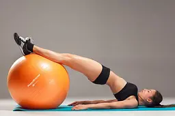 М'яч для фітнесу (фітбол) Power System PS-4018 Ø85 cm PRO Gymball Orange (PS-4018OR-0) - мініатюра 9