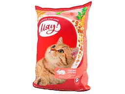 Корм для котів МЯУ (Сухий) 11кг для дорослих "Повнораціонний" "Кролик"