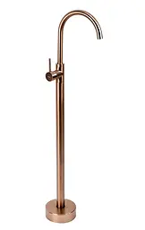 Змішувач для умивальника Rea Lungo підлоговий brushed copper REA-B4303
