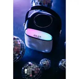 Колонка караоке Adler AD 1199 з мікрофоном 8 годин роботи Bluetooth компактна портативна - мініатюра 7