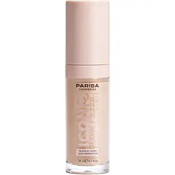 Тональное основание-флюид Parisa Iconic Glow Filter с эффектом сияния 20 мл тон № 603 Peachy fair 