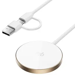 БЗП Wi-W029 MagCircle Qi2 15W Gold Wiwu teh0029897 - мініатюра 3