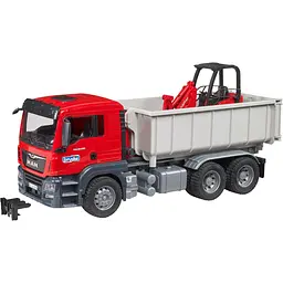 Ігровий набір Bruder Вантажівка MAN TGS та міні-навантажувач Schaffer 1:16 (03767) - мініатюра 7