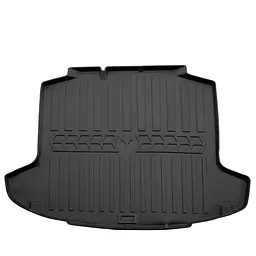 Килимок у багажник 3D для Skoda Rapid 2012-2019 (liftback) Високий борт