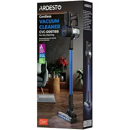 Пилосос Ardesto безпровідний чорно-синій 32 Вт (CVC-D0611BB) - мініатюра 9
