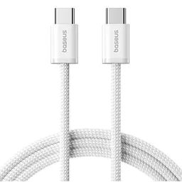 Кабель Baseus Dynamic 4 Fast Charging Data Cable Type-C to Type-C 100W 2m White