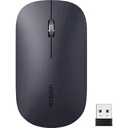Миша Ugreen MU001 Portable Wireless Mouse (Black) (UGR-90372)