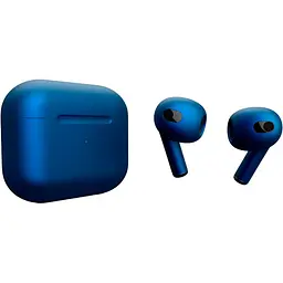 Навушники Apple AirPods 3 Metallik Blue Matte (MPNY3) [116450] - мініатюра 1