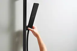 Душовий гарнітур Hansgrohe Pulsify E EcoSmart+ зі штангою 90 см matt black 24381670 - мініатюра 2