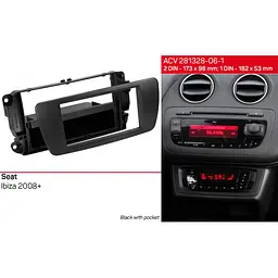 Перехідна рамка Seat Ibiza ACV 281328-06-1 - мініатюра 4