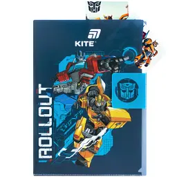 Папка - куточок Kite із клапаном A4 Transformers (TF25-248) - мініатюра 4