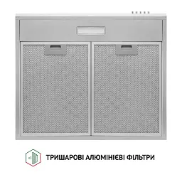 Витяжка плоска Perfelli PL 6124 I LED - мініатюра 6