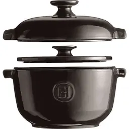 Каструля для рису Emile Henry Flame 19.5x20.5 см чорна (794577) - мініатюра 3