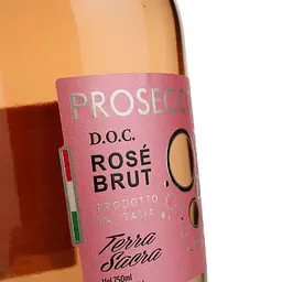 Вино ігристе Terra Sacra Prosecco Rose Brut DOC Serena рожеве сухе 0.75 л - мініатюра 4