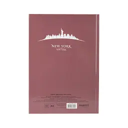 Канцелярська книга Axent Maps New York А4 у твердій обкладінці 96 аркушів у клітинку (8422-543-A) - мініатюра 2