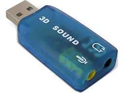 Звукова карта Dynamode USB-SOUNDCARD2.0 Blue