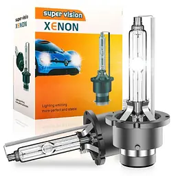Ксенонова лампа Xenon D2S 5500K ​​35W Super Vision 2 шт (Цоколь Метал)