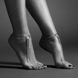 Браслети для ніг Bijoux Indiscrets Magnifique Feet Chain - Gold - мініатюра 2