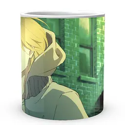 Кухоль GeekLand Banana Fish Бананова Риба Еш BF 02.01 330 мл білий - мініатюра 2