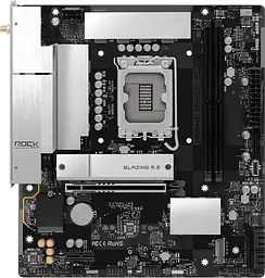 Материнська плата ASRock B860M ROCK WIFI (B860M ROCK WIFI) (Socket 1851, Intel B860, Micro-ATX)