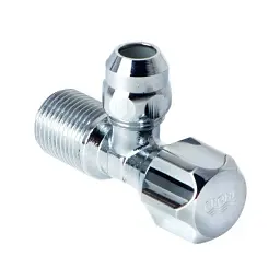 Кран кутовий вентильний Grohe 2201700М приладовий 1/2"х3/8" Хром 30412 - мініатюра 3