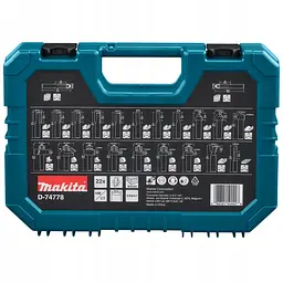 Набір фрез під патрон 8 мм Makita D-74778 (22 шт) - мініатюра 4