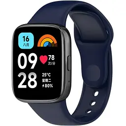 Ремінець DK Sport Band для Xiaomi Redmi Watch 3 Active / 3 Lite (dark blue) - мініатюра 2