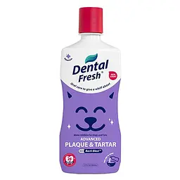 Добавка у воду SynergyLabs Dental Fresh Advanced Синерджі Лабс від нальоту та запаху з пащі собак та котів, 503 мл