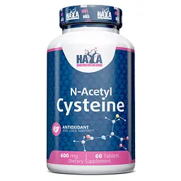 Амінокислота Haya Labs N-Acetyl Cysteine, 60 таблеток