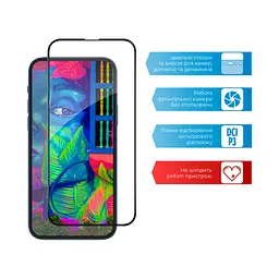 Скло захисне ACCLAB Full Glue Apple iPhone 13 Pro Max (1283126515422) - мініатюра 4