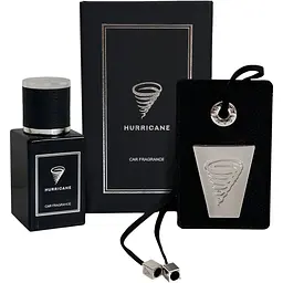 Автомобільне аромасаше Hurricane Black Perfume Premium [140892] - мініатюра 1