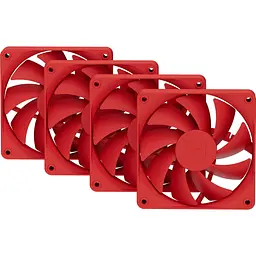 Комплект вентиляторів HYTE FA12 Wild Cherry 4-Pack (FAN-HYTE-FA12-RR-4)