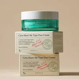 Крем подвійний для комбінованої шкіри Cera-Heart My Type Duo Cream AXIS-Y 60 мл - мініатюра 3
