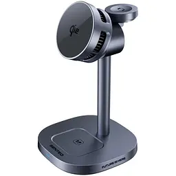 Бездротовий зарядний пристрій Senteo D2 NAVI STAND 3in1 45W Magnetic Wireless Charging Station with Active Cooling