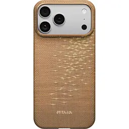 Чохол Pitaka Ultra-Slim Case для Apple iPhone 17 Pro Golden Glint (KI1705AG) [155100]