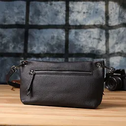 Модна жіноча сумка на плече з натуральної шкіри Vintage 24х17х8 см sum0027632 - мініатюра 11
