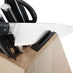 Набір ножів з підставкою KitchenAid Coreline з точилом 11 предметів (KAG12STSNBXOBQ) - мініатюра 7