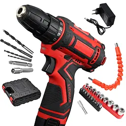 Акумуляторний шуруповерт із насадками KRAFFTEC 24V - мініатюра 4